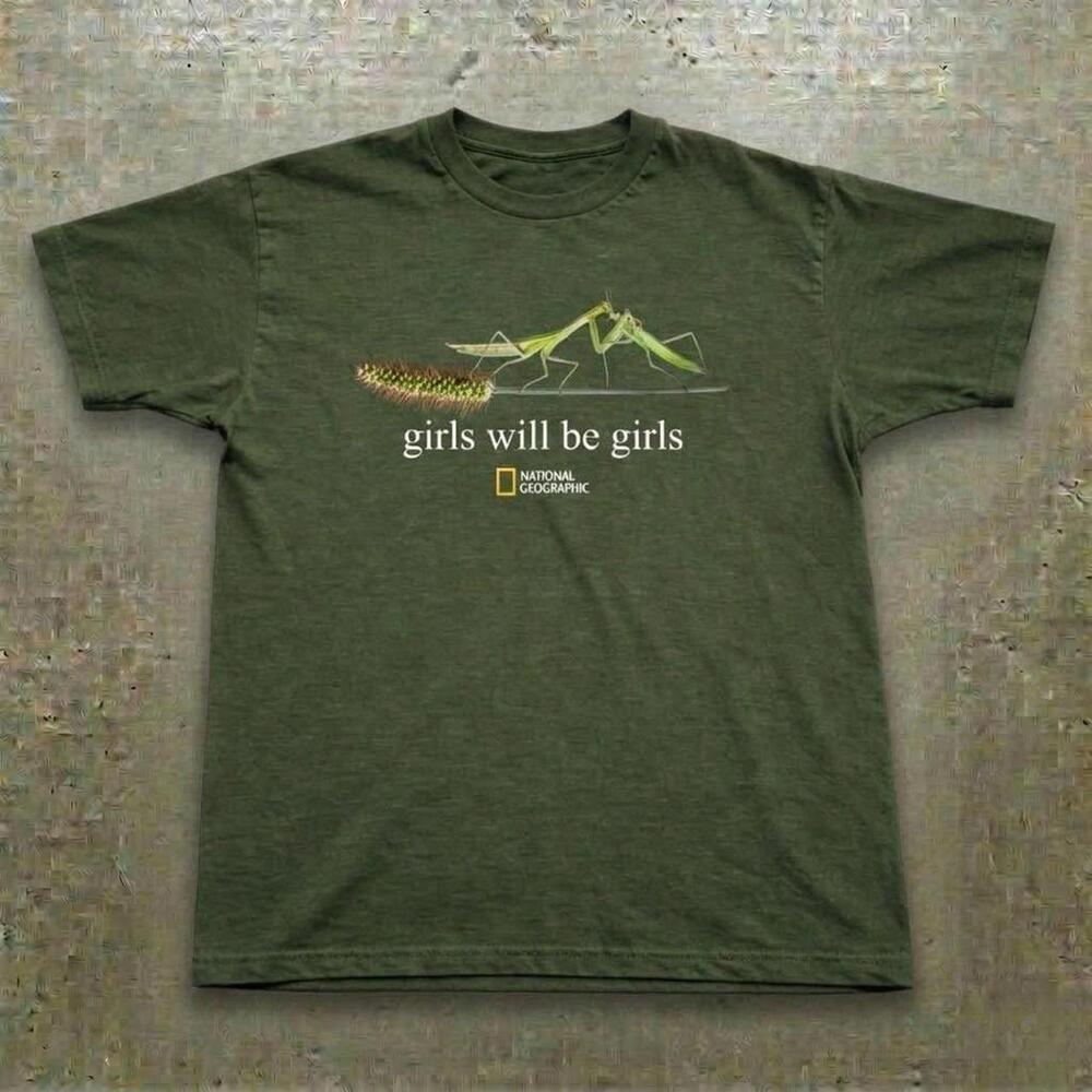 National Geographic Green Graphic Tee